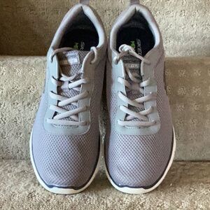 Skechers Flex-Lite Gray Memory Foam Shoes